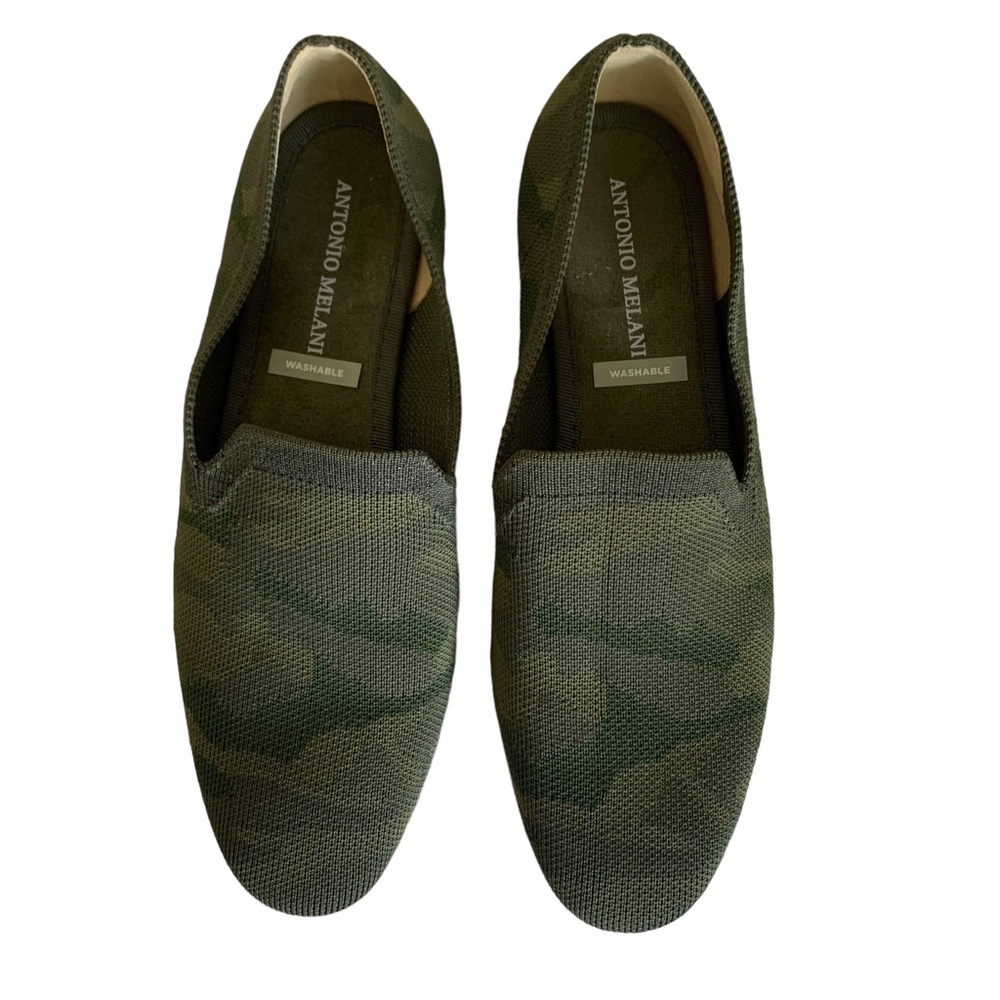 Antonio Melani | Beki-A Washable Camo Print Knit Flat Loafers size 8.5